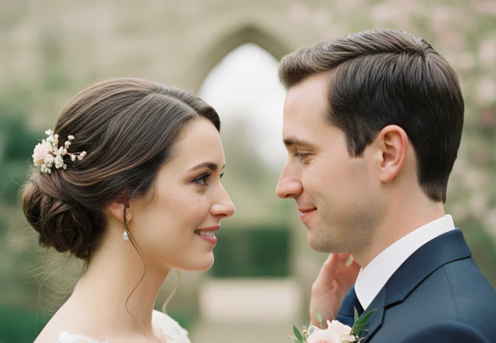 Mosaïque photo de mariage avec souvenirs du jour J