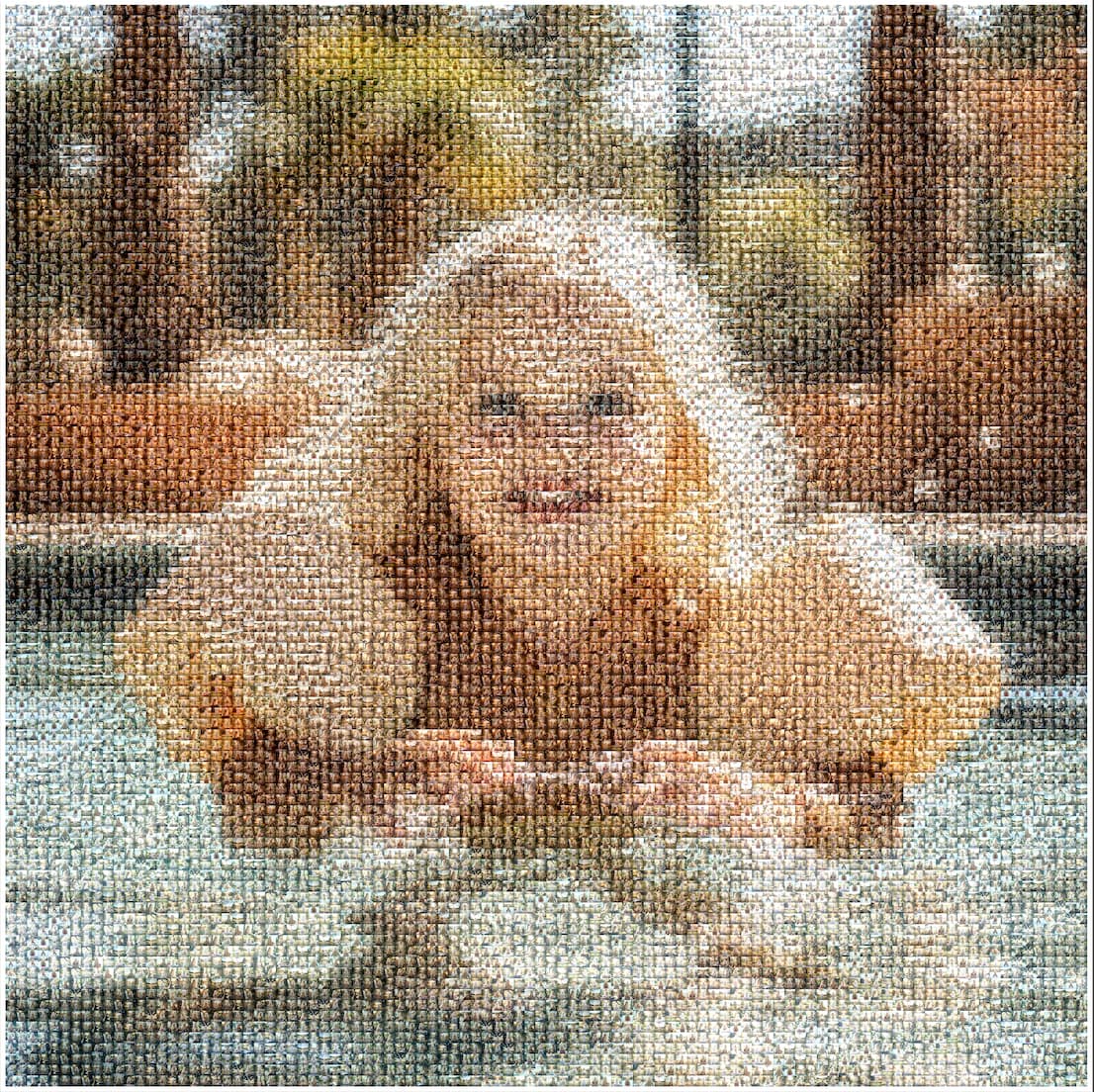 Vue globale de la mosaïque